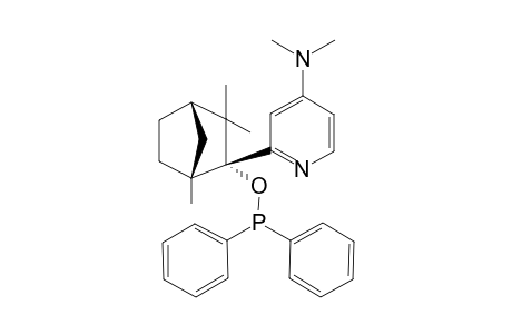 FENOP-NME2;(1R,2R,4S)-2-(4-N,N-DIMETHYLPYRIDINE-2-YL)-1,3,3-TRIMETHYL-BICYCLO-[2.2.1]-HEPT-2-YL-DIPHENYLPHOSPHINITE