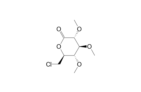 6-Chloro-6-deoxy-2,3,4-tri-O-methyl-D-glucono-1,5-lactone