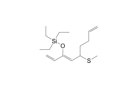 Silane, [[1-ethenyl-3-(methylthio)-1,6-heptadienyl]oxy]triethyl-, (Z)-