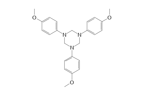 1,3,5-tris(4-methoxyphenyl)-1,3,5-triazinane