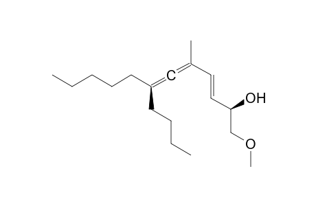 (2R,6R,E)-7-butyl-1-methoxy-5-methyldodeca-3,5,6-trien-2-ol
