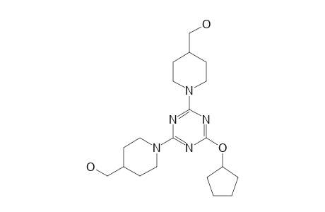 [[6-(CYCLOPENTYLOXY)-1,3,5-TRIAZINE-2,4-DIYL)-BIS-(PIPERIDIN-1,4-DIYL)]-DIMETHANOL