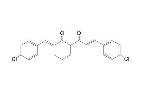 2-[(E)-3-(4-Chlorophenyl)acryloyl]-6-[1-(4-chlorophenyl)meth-(E)-ylidene]-cyclohexanone