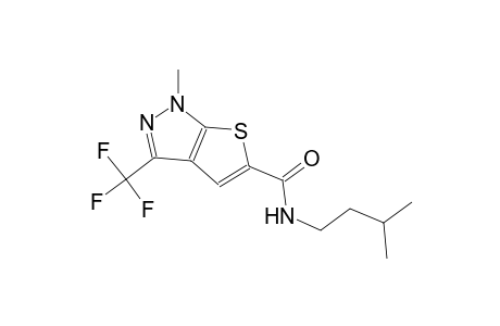 N-isopentyl-1-methyl-3-(trifluoromethyl)-1H-thieno[2,3-c]pyrazole-5-carboxamide