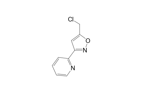 Pyridine, 2-[5-(chloromethyl)-3-isoxazolyl]-