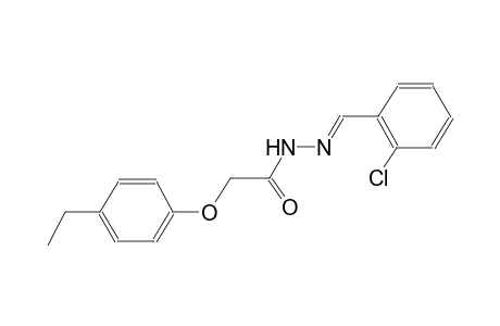 acetic acid, (4-ethylphenoxy)-, 2-[(E)-(2-chlorophenyl)methylidene]hydrazide