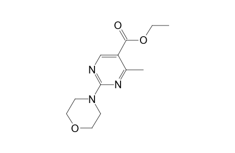 5-Pyrimidinecarboxylic acid, 4-methyl-2-(4-morpholinyl)-, ethyl ester