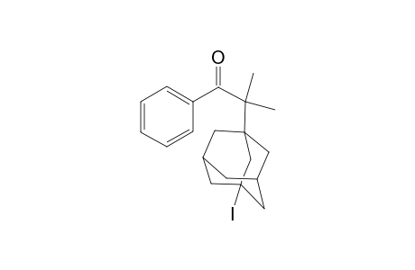 .alpha.-(3-Iodoadamant-1'-yl)isobutyrophenone