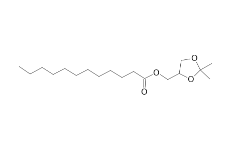 Dodecanoic acid, (2,2-dimethyl-1,3-dioxolan-4-yl)methyl ester
