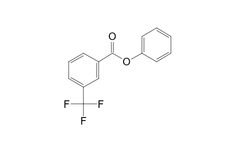 3-Trifluoromethylbenzoic acid, phenyl ester