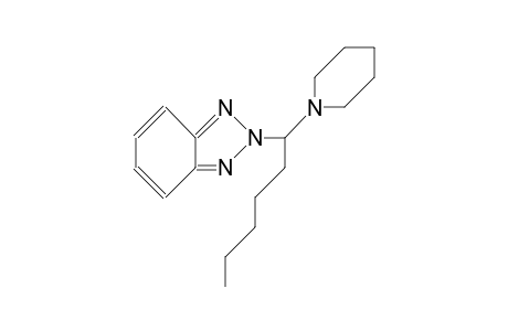 2-(1-Piperidino-hexyl)-2H-benzotriazole
