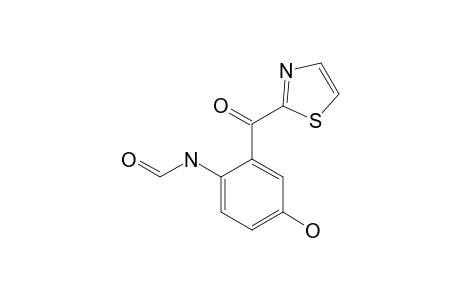 5-HYDROXY-2-FORMAMIDOPHENYL-2'-THIAZOLYLKETONE
