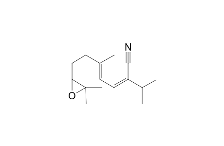 (2Z,4E)-8,9-Epoxy-5,9-dimethyl-2-(1-methylethyl)deca-2,4-dienenitrole