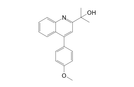 2-(1-Hydroxy-1-methylethyl)-4-(4-methoxyphenyl)quinoline