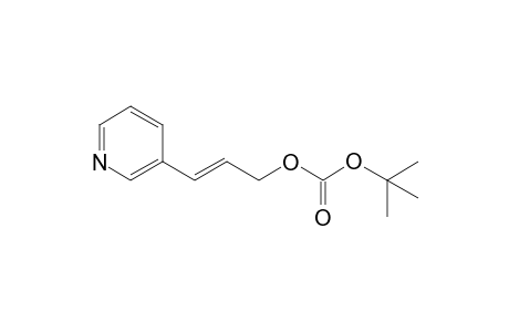 t-Butyl (E)-[3-(pyridin-3-yl)prop-2-en-1-yl]-carbonate