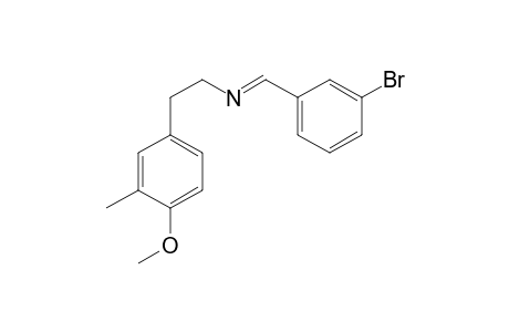1-(3-Bromophenyl)-N-[2-(4-methoxy-3-methylphenyl)ethyl]methanimine