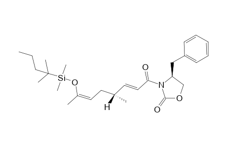 (4'R,4S)-4-Benzyl-3-[(4',6'-di-methyl-7'-thexyldimethylsiloxy)-2'E,6'Z-heptadienoyl]oxazolidin-2-one