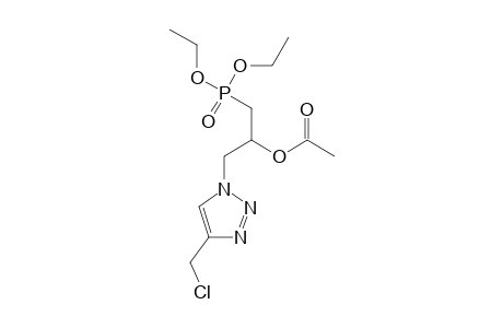 1-(4-(CHLOROMETHYL)-1H-1,2,3-TRIAZOL-1-YL)-3-(DIETHOXYPHOSPHORYL)-PROPAN-2-YL-ACETATE