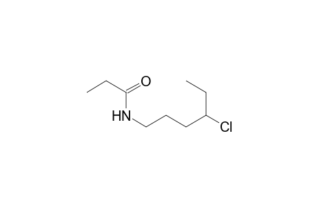 N-(4-chlorohexyl)propanamide