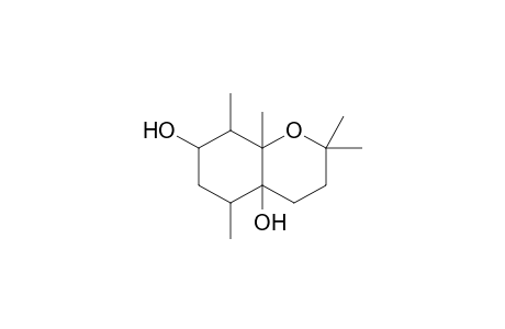 Octahydro-2,2,5,8,8a-pentamethyl-7H-[1]benzopyran-4a,7-diol