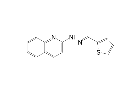 2-thiophenecarboxaldehyde, (2-quinolyl)hydrazone