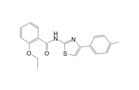 2-ethoxy-N-[4-(4-methylphenyl)-1,3-thiazol-2-yl]benzamide