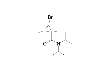 Cyclopropanecarboxamide, 2-bromo-1,3-dimethyl-N,N-bis(1-methylethyl)-, (1a,2.beta.,3.beta.)-