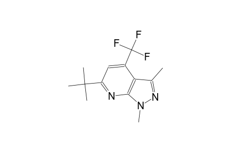 6-tert-butyl-1,3-dimethyl-4-(trifluoromethyl)-1H-pyrazolo[3,4-b]pyridine
