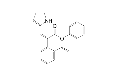 cis-2-[2-Phenoxycarbonyl-2-(2-vinylphenyl)ethenyl]pyrrole