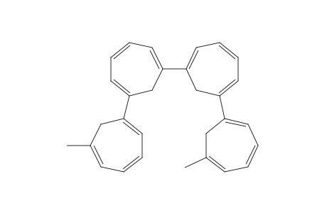 Bis(1,3,5-cycloheptatrien-1,1'-yl), 6,6'-bis(6-methyl-1,3,5-cycloheptatrien-1-yl)-