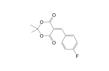 1,3-dioxane-4,6-dione, 5-[(4-fluorophenyl)methylene]-2,2-dimethyl-