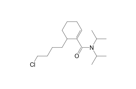 1-Cyclohexene-1-carboxamide, 6-(4-chlorobutyl)-N,N-bis(1-methylethyl)-