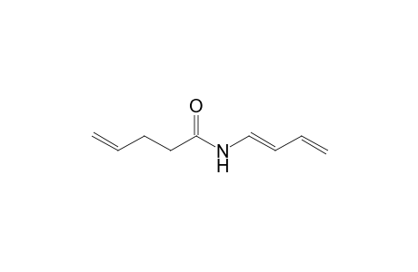 (E)-N-1,3-butadienyl-4-pentenamide