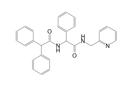 benzeneacetamide, alpha-[(diphenylacetyl)amino]-N-(2-pyridinylmethyl)-, (alpha~1~R)-