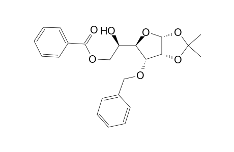 .alpha.-D-Allofuranose, 1,2-O-(1-methylethylidene)-3-O-(phenylmethyl)-, 6-benzoate