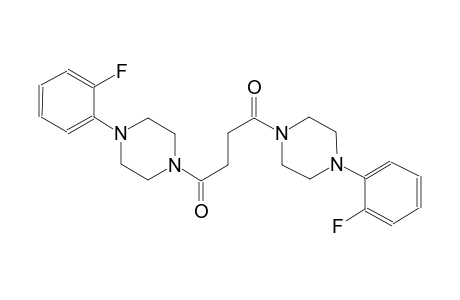 1-(2-fluorophenyl)-4-{4-[4-(2-fluorophenyl)-1-piperazinyl]-4-oxobutanoyl}piperazine
