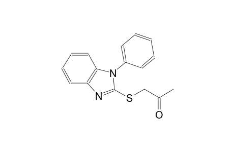 2-propanone, 1-[(1-phenyl-1H-benzimidazol-2-yl)thio]-