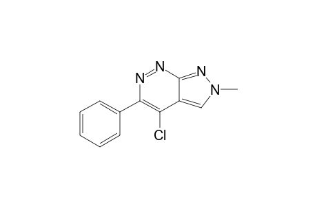 4-chloranyl-2-methyl-5-phenyl-pyrazolo[3,4-c]pyridazine