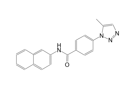 benzamide, 4-(5-methyl-1H-1,2,3-triazol-1-yl)-N-(2-naphthalenyl)-