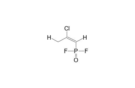 (E)-DIFLUORO(2-CHLOROPROP-1-EN-1-YL)PHOSPHONATE