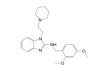 N-(2,4-dimethoxybenzyl)-1-[2-(1-piperidinyl)ethyl]-1H-benzimidazol-2-amine