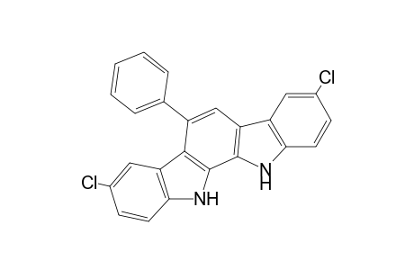 3,8-Dichloro-6-phenylindolo[2,3-a]carbazole