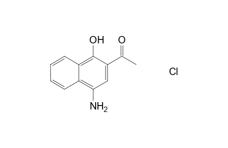 2-Acetyl-4-amino-1-naphthol HCl