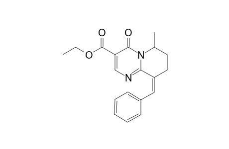 (9Z)-9-(benzylidene)-4-keto-6-methyl-7,8-dihydro-6H-pyrido[1,2-a]pyrimidine-3-carboxylic acid ethyl ester
