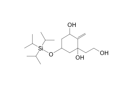 1-(2'-Hydroxyethyl)-5-[(tri-isopropylsilyl)oxy]-2-methylenecyclohexane-1,3-diol