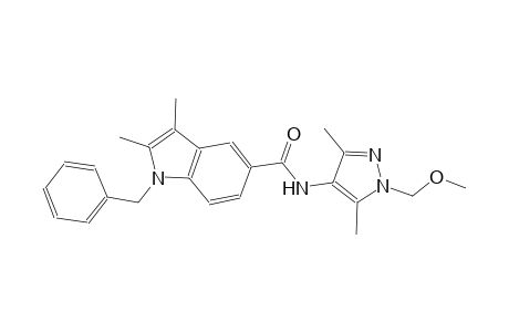 1H-indole-5-carboxamide, N-[1-(methoxymethyl)-3,5-dimethyl-1H-pyrazol-4-yl]-2,3-dimethyl-1-(phenylmethyl)-