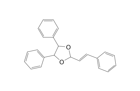 (E)-1-[(4'RS,5'RS)-4',5'-diphenyl-1',3'-dioxolan-2'-yl]-2-phenylethene