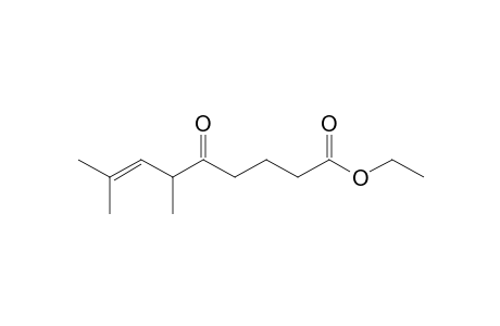Ethyl 6,8-dimethyl-5-oxo-7-nonenoate