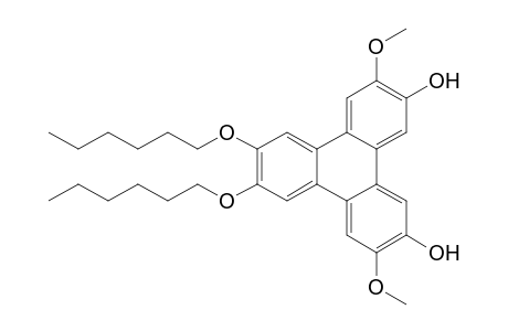 3,6-Dihydroxy-2,7-dimethoxy-10,11-dihexyloxytriphenylene