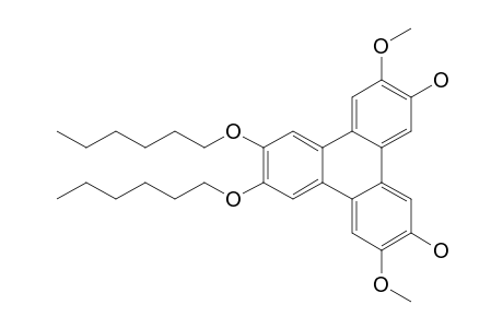 3,6-Dihydroxy-2,7-dimethoxy-10,11-dihexyloxytriphenylene